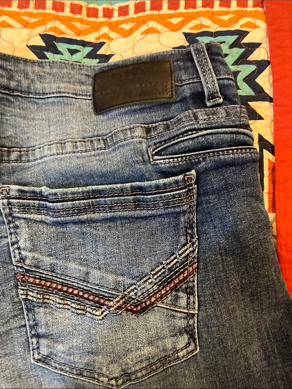 BKE TYLER Men’s  Straight Blue Jeans